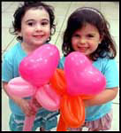 Balloon sculpting for childrens birthday party entertainment nyc
