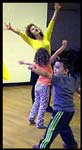 Daisy Doodle performing for a summer camp kids party entertainment in new york city