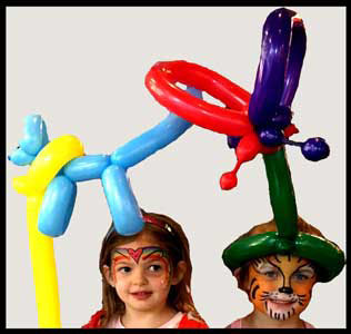 Balloon twisting for kids party entertainment in Bronx NYC