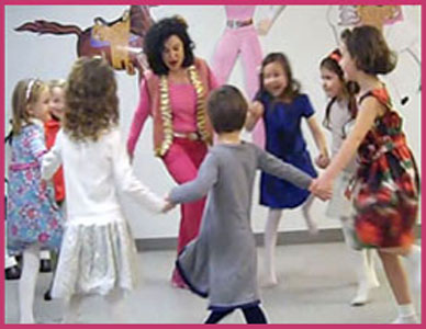 Kids love dancing together at birthday party in Long Island NY