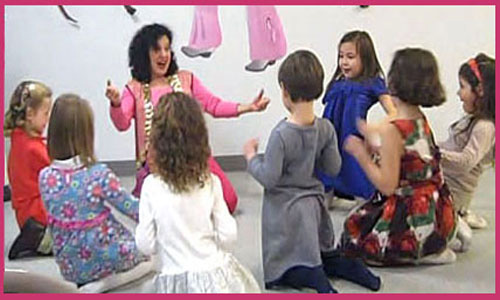 Kids do the twist with Daisy Doodle at dance party in Stamford CT
